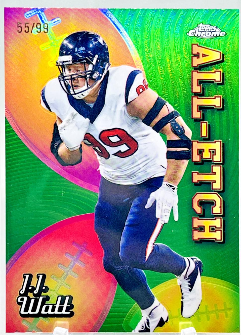 J.J. Watt [Green Refractor] #CAE-JW