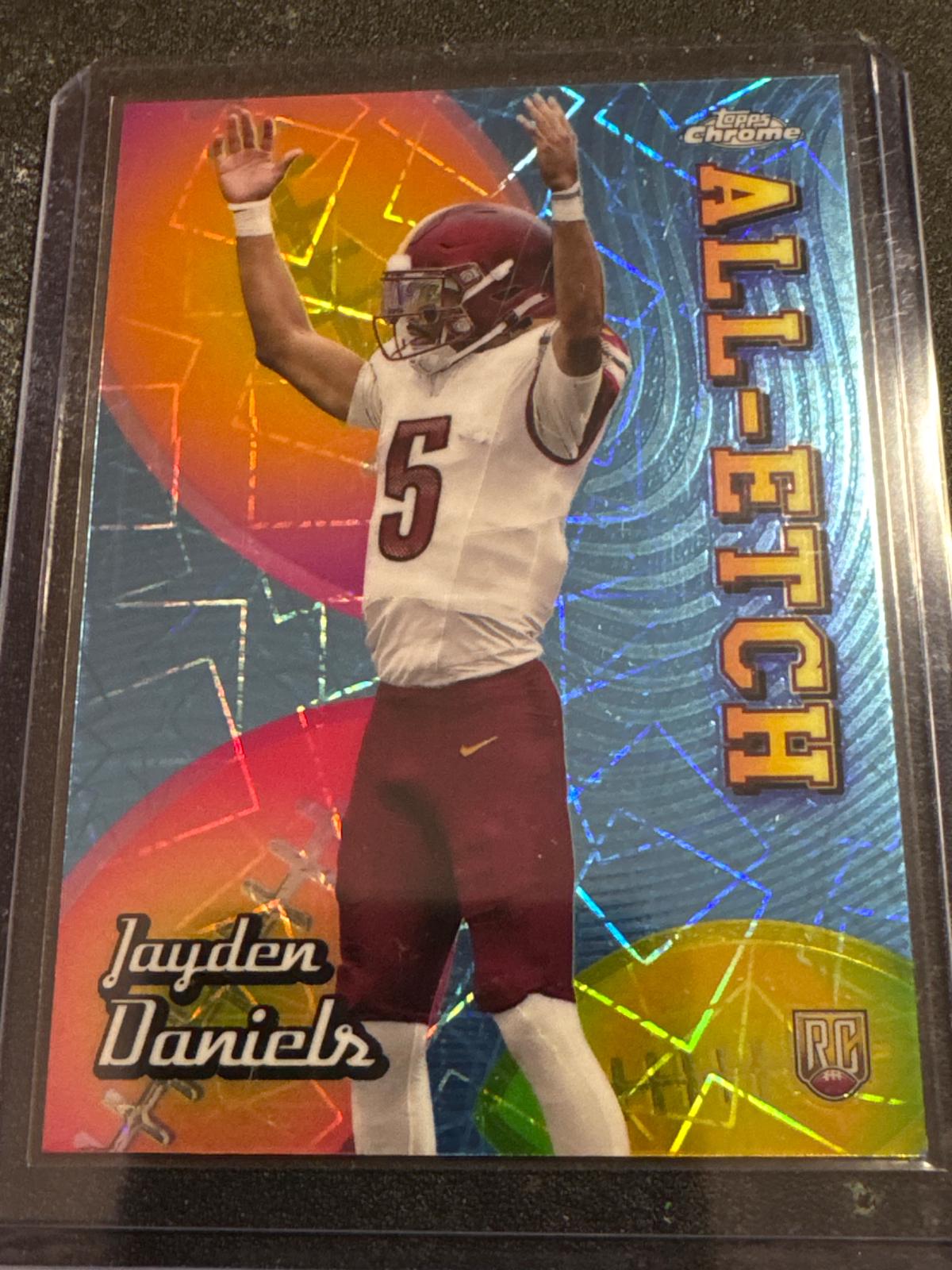 Jayden Daniels [Lazer Refractor] #CAE-JD