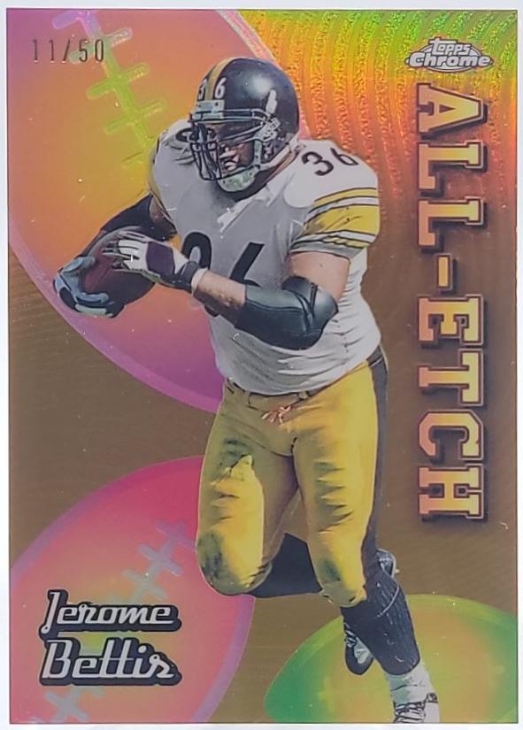 Jerome Bettis [Gold Refractor] #CAE-JB