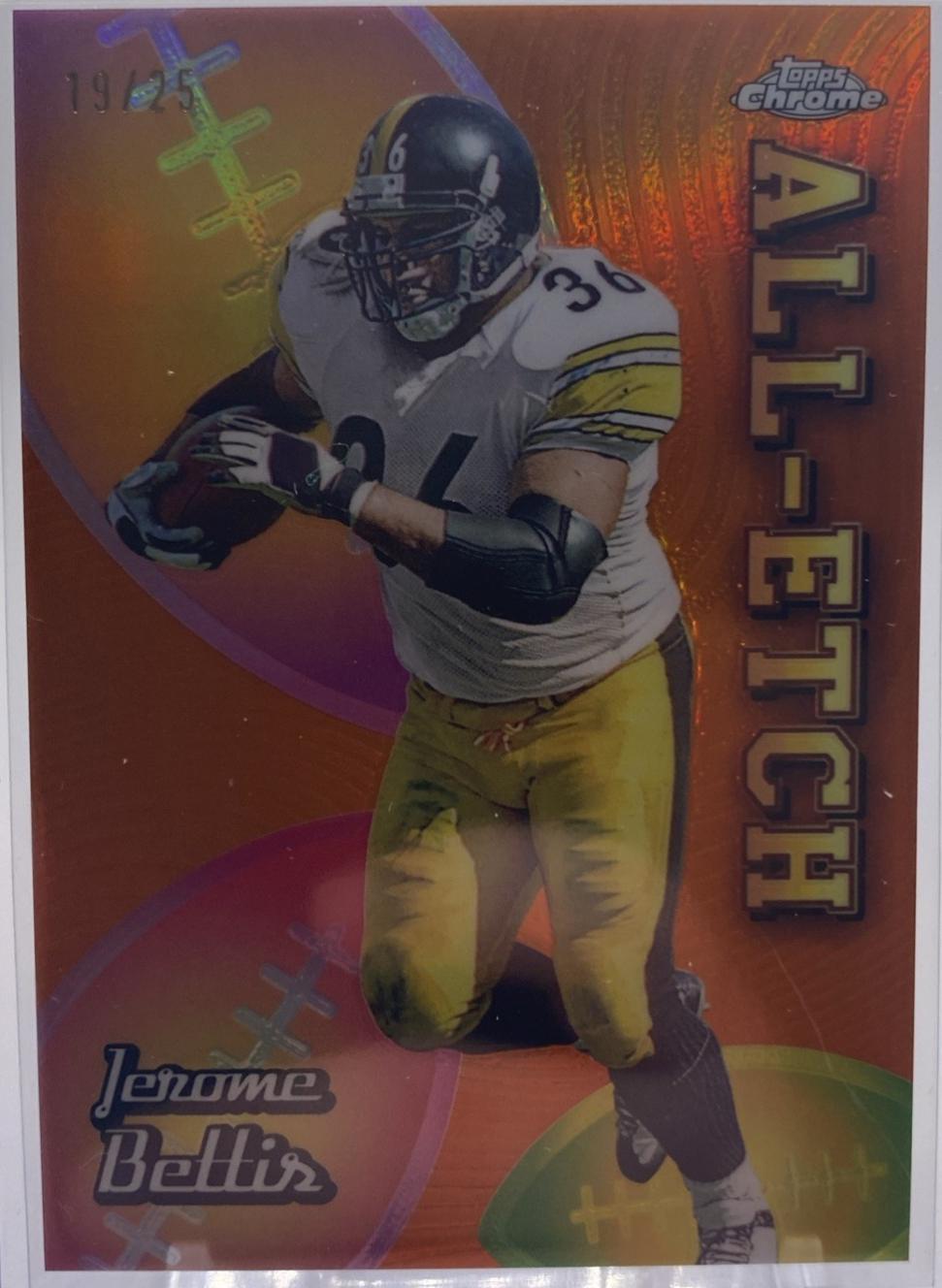 Jerome Bettis [Orange Refractor] #CAE-JB
