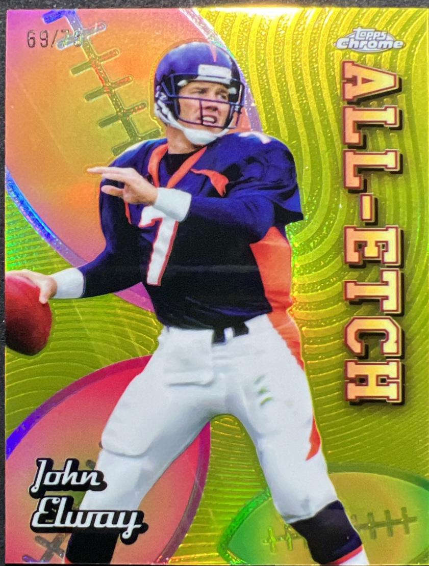 John Elway [Gold Refractor] #CAE-JE