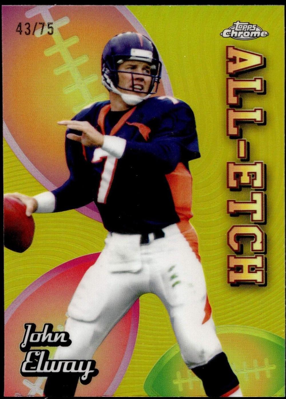 John Elway [Yellow Refractor] #CAE-JE