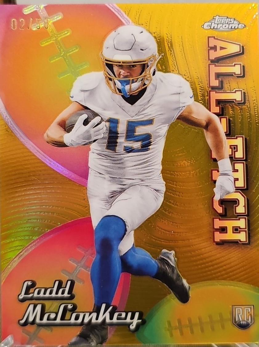Ladd McConkey [Gold Refractor] #CAE-LM