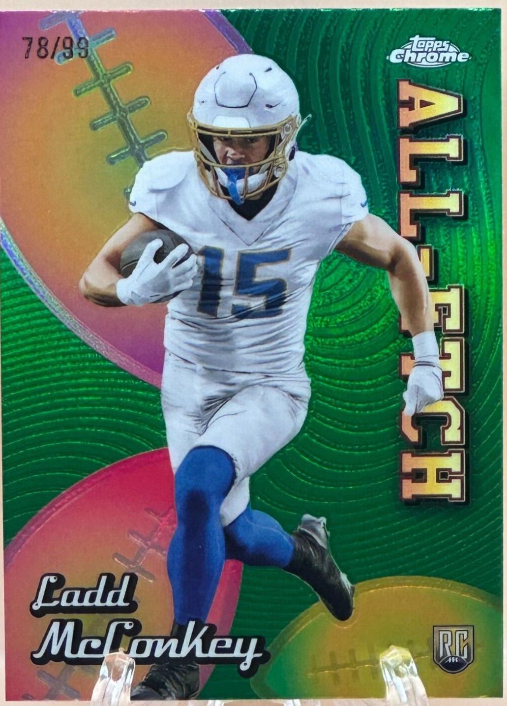 Ladd McConkey [Green Refractor] #CAE-LM