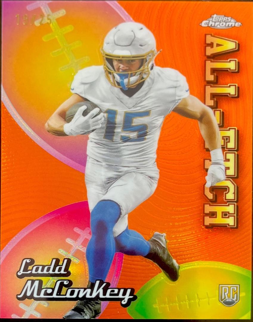 Ladd McConkey [Orange Refractor] #CAE-LM
