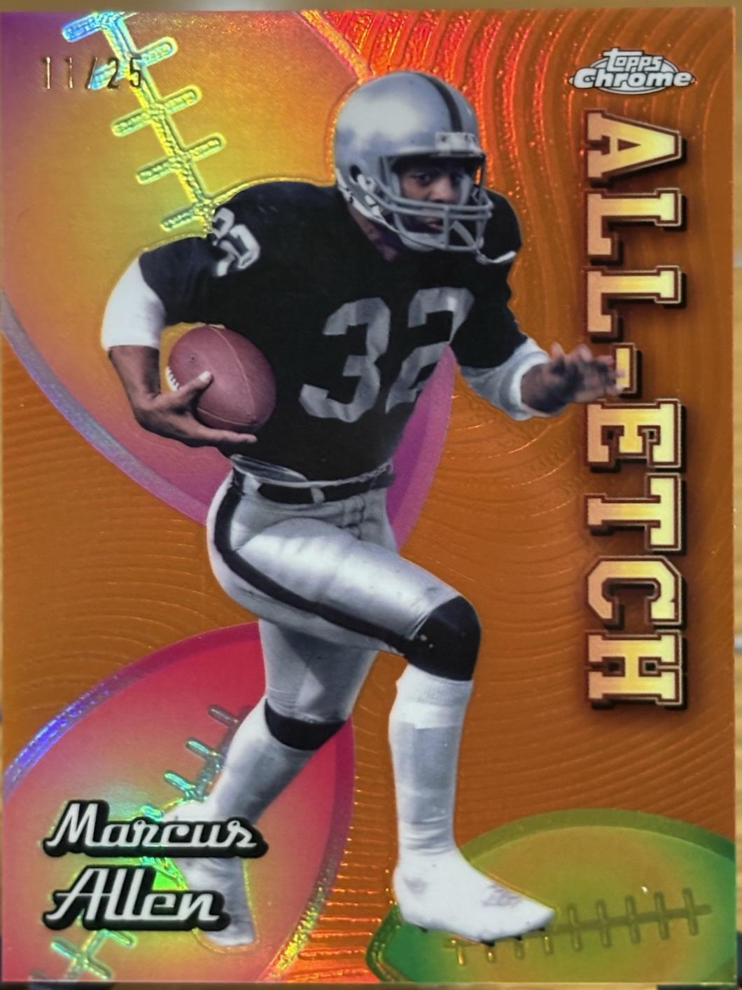 Marcus Allen [Orange Refractor] #CAE-MA