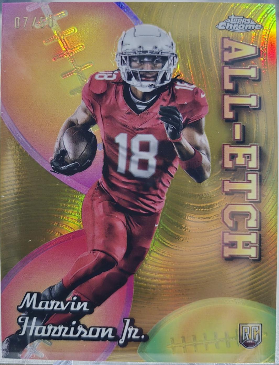 Marvin Harrison Jr. [Gold Refractor] #CAE-MH