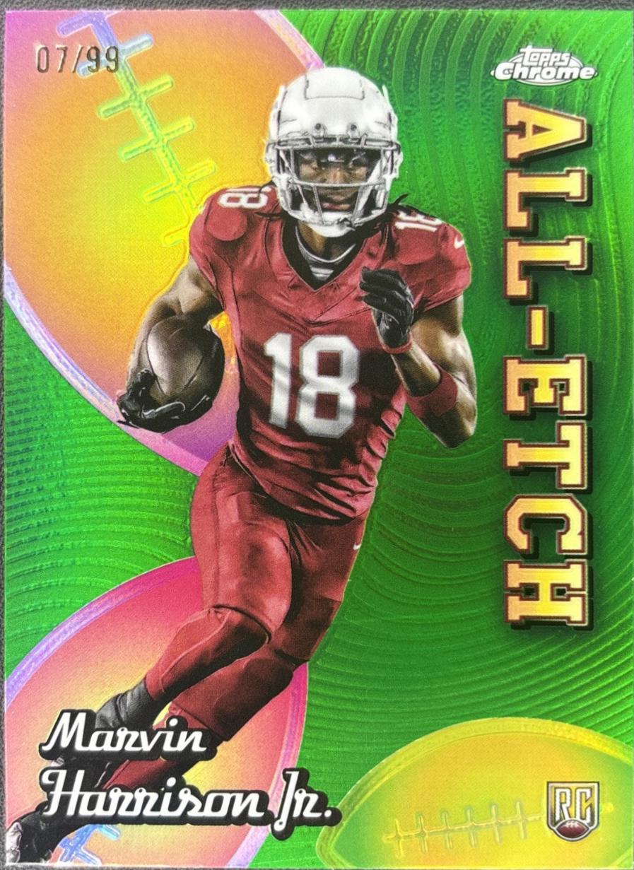 Marvin Harrison Jr. [Green Refractor] #CAE-MH