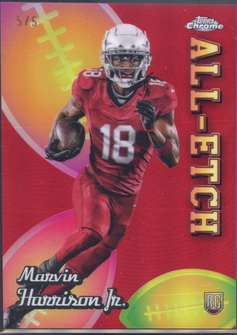 Marvin Harrison Jr. [Red Refractor] #CAE-MH