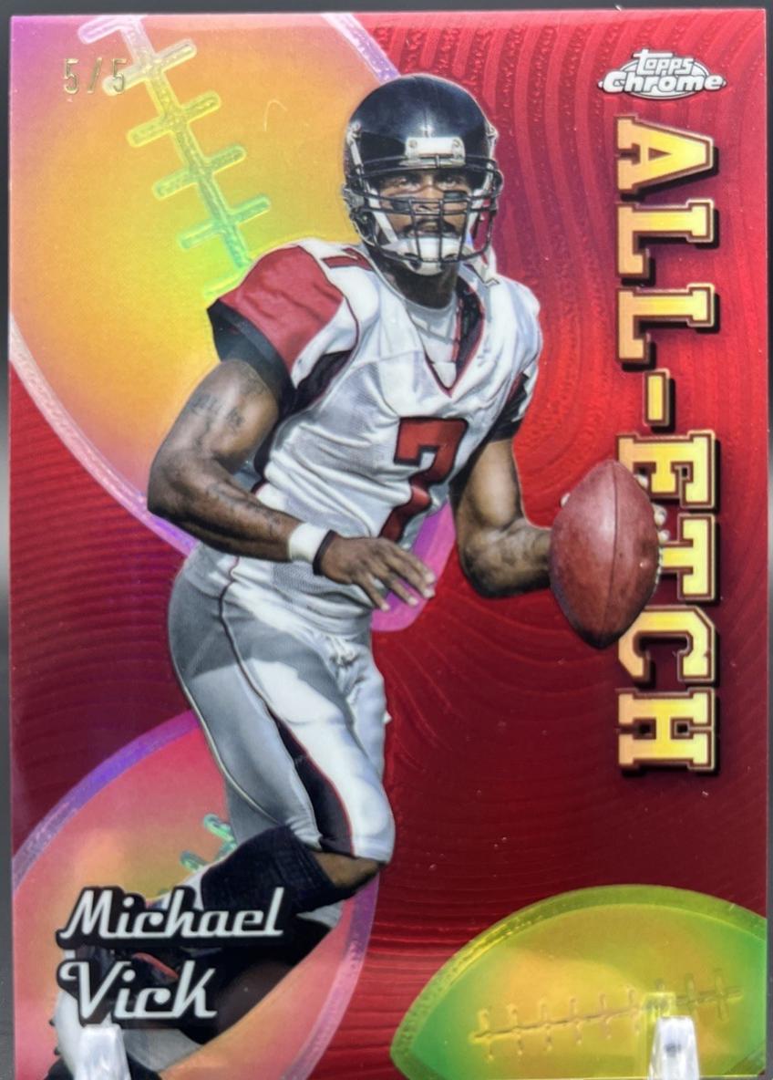 Michael Vick [Red Refractor] #CAE-MV
