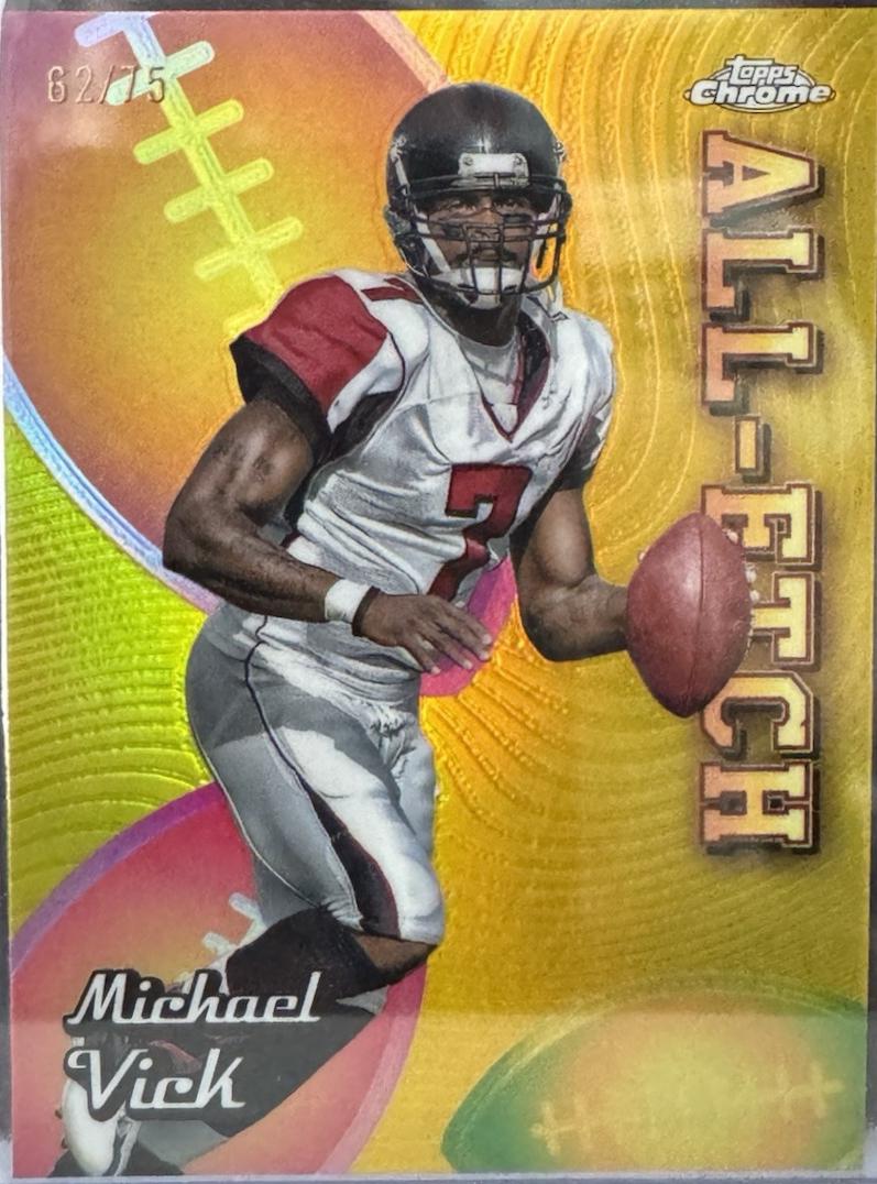 Michael Vick [Yellow Refractor] #CAE-MV