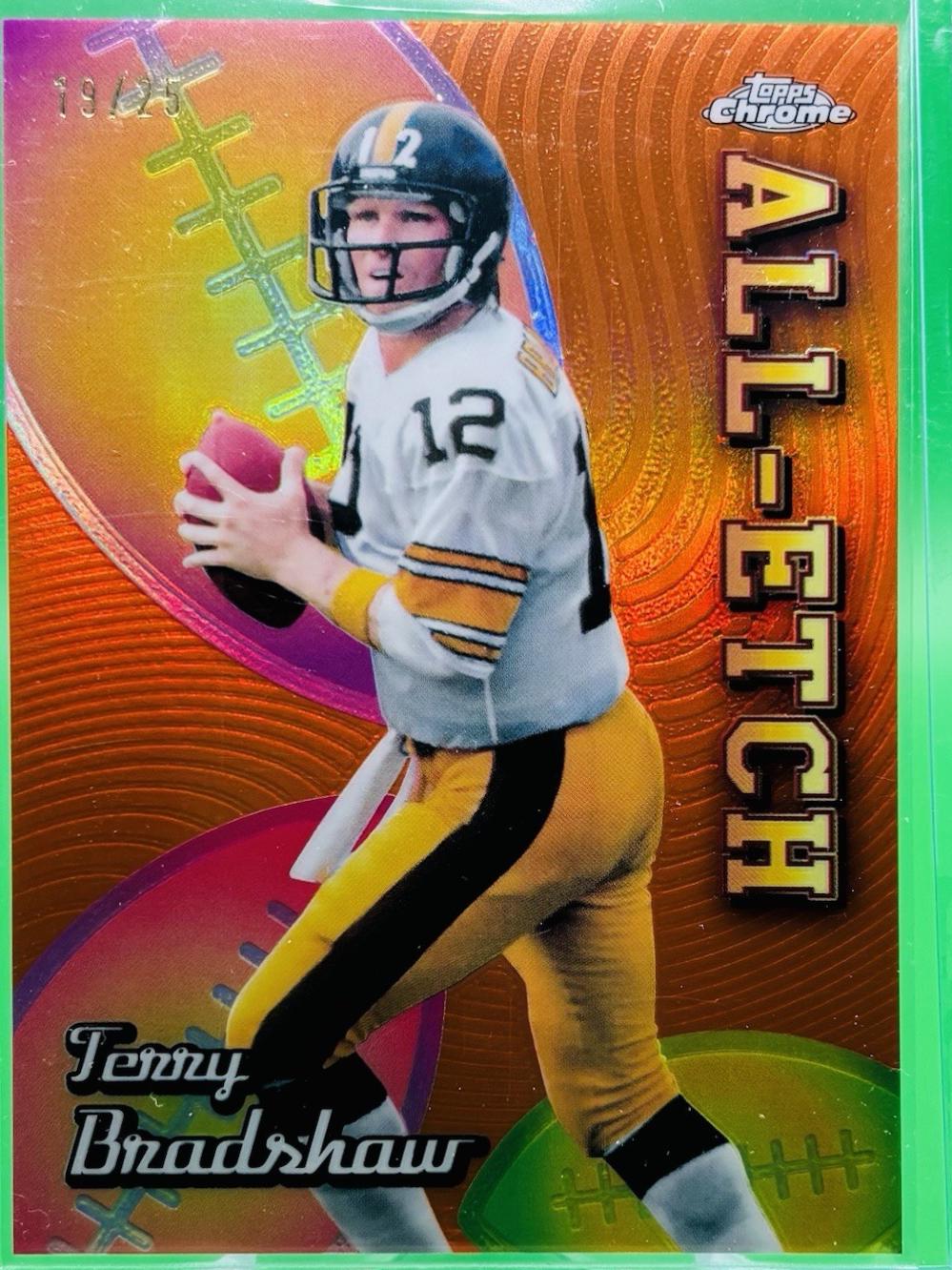 Terry Bradshaw [Orange Refractor] #CAE-TB