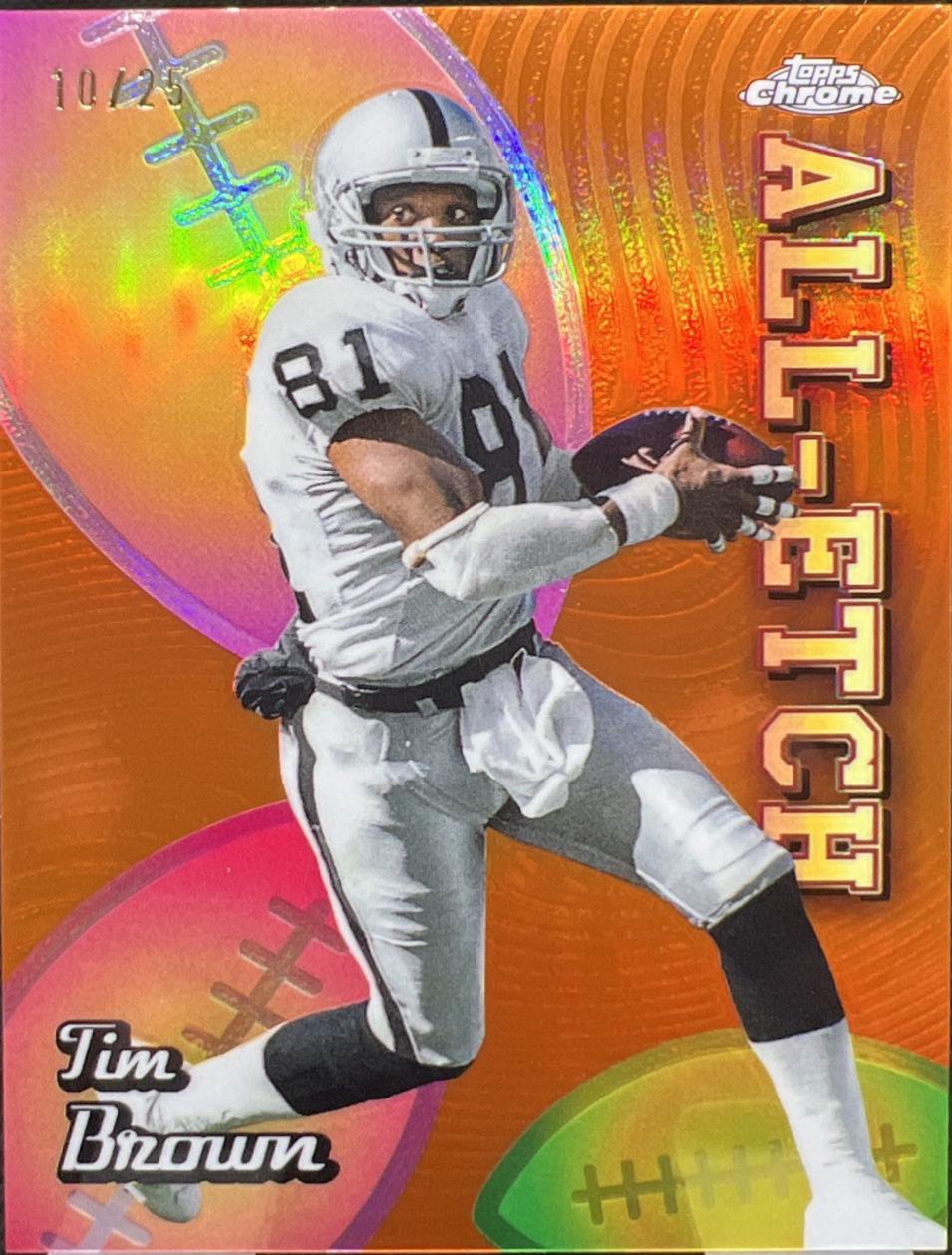 Tim Brown [Orange Refractor] #CAE-TBR