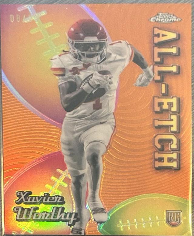 Xavier Worthy [Orange Refractor] #CAE-XW