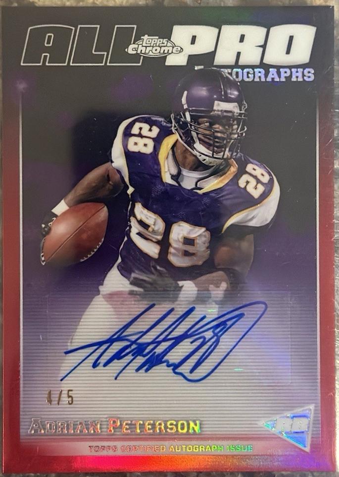 Adrian Peterson [Red Refractor] #APA-AP