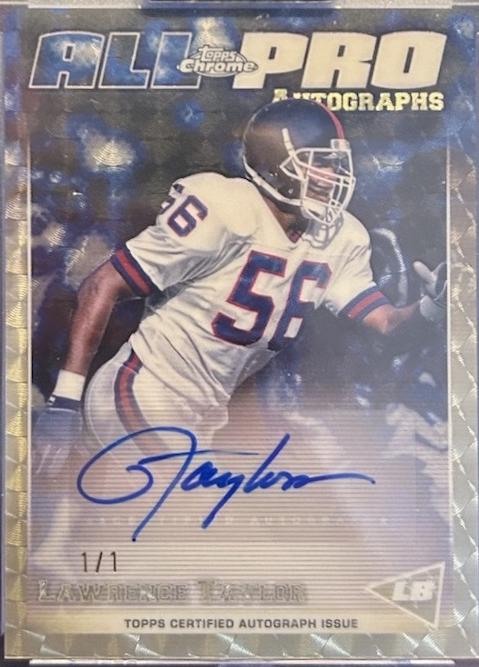 Lawrence Taylor [SuperFractor] #APA-LT