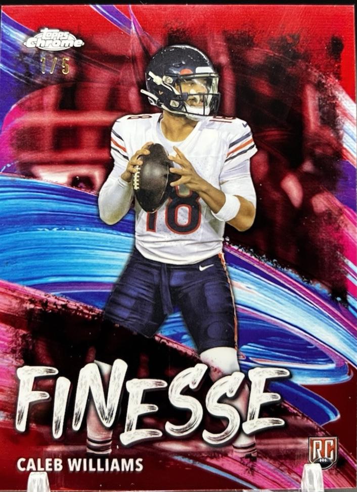 Caleb Williams [Red Refractor] #F-1