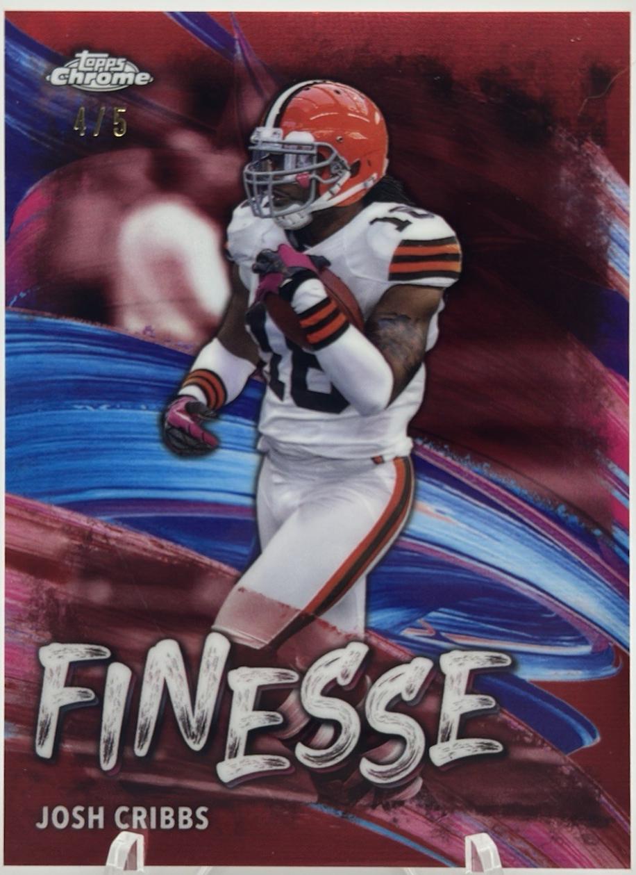 Josh Cribbs [Red Refractor] #F-24
