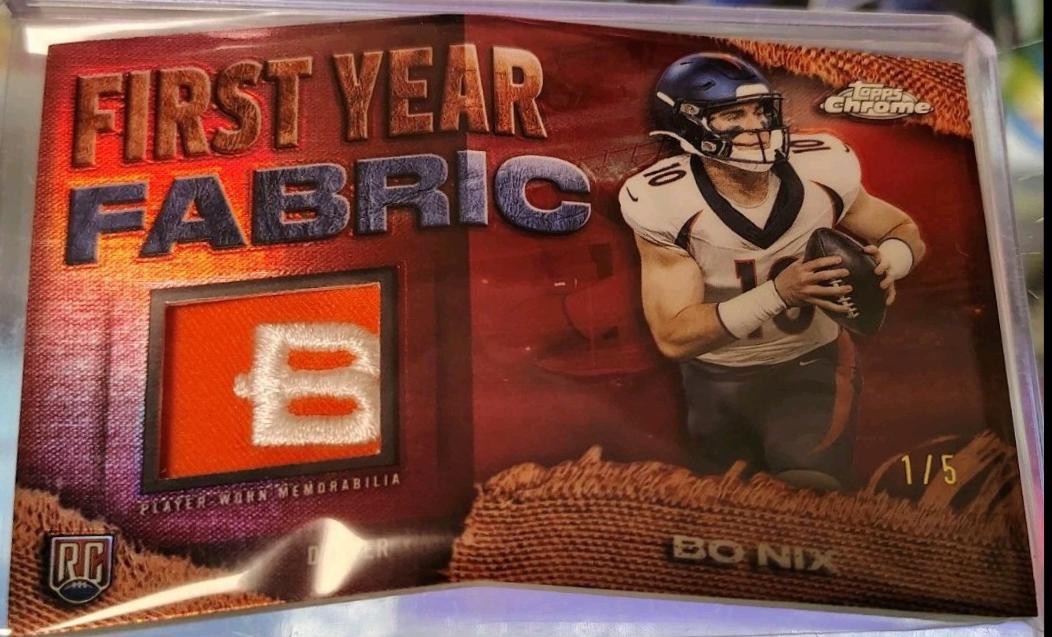 Bo Nix [Red] #FYF-BN