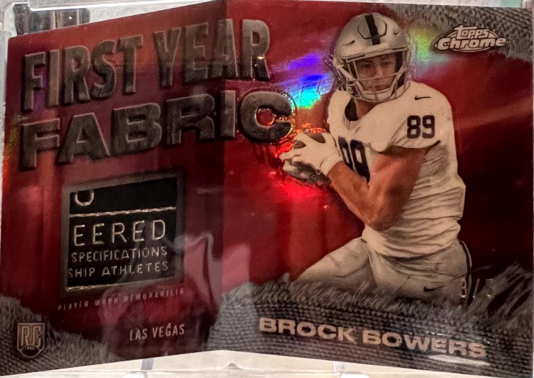 Brock Bowers [Red] #FYF-BB