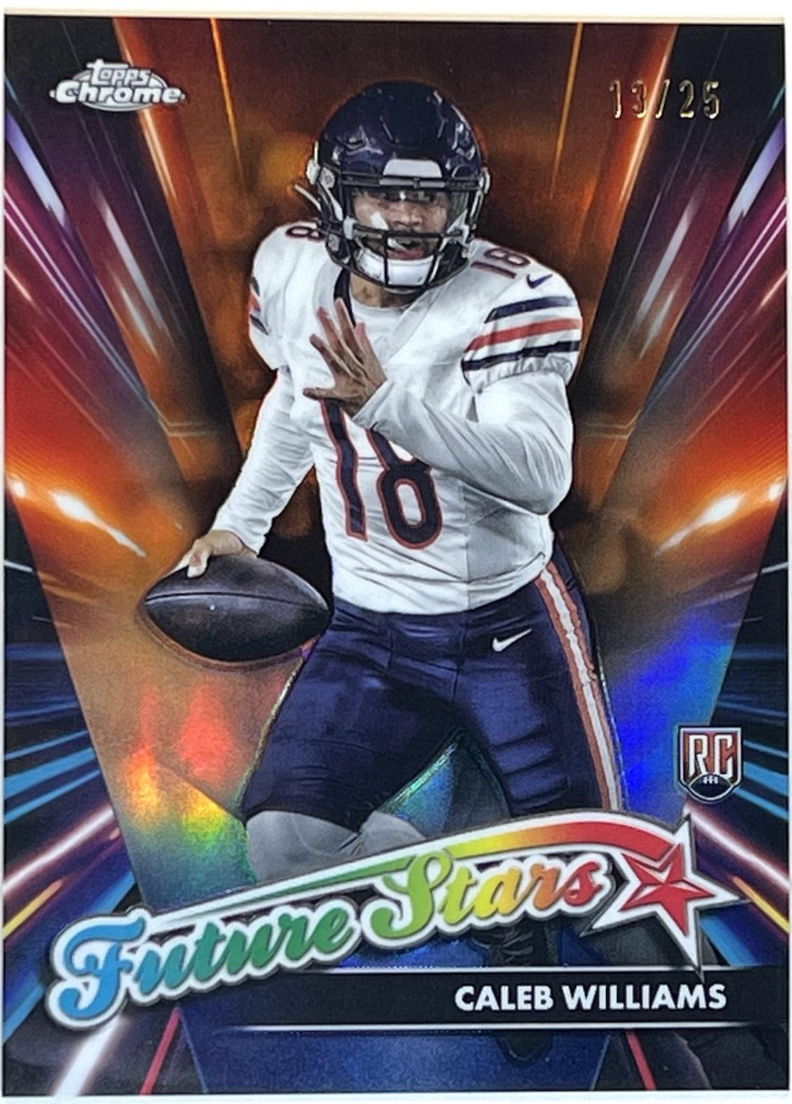 Caleb Williams [Orange Refractor] #FS-1