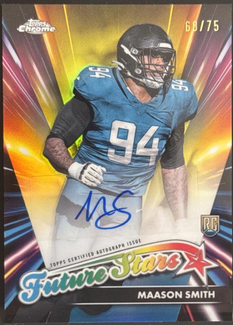 Maason Smith [Yellow Refractor] #FSA-MS