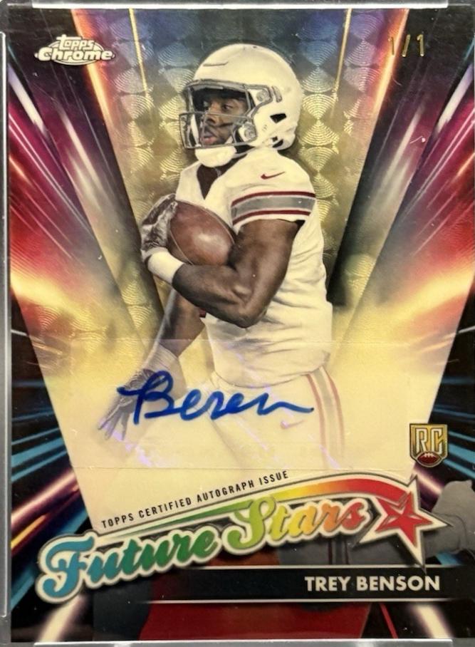 Trey Benson [SuperFractor] #FSA-TB
