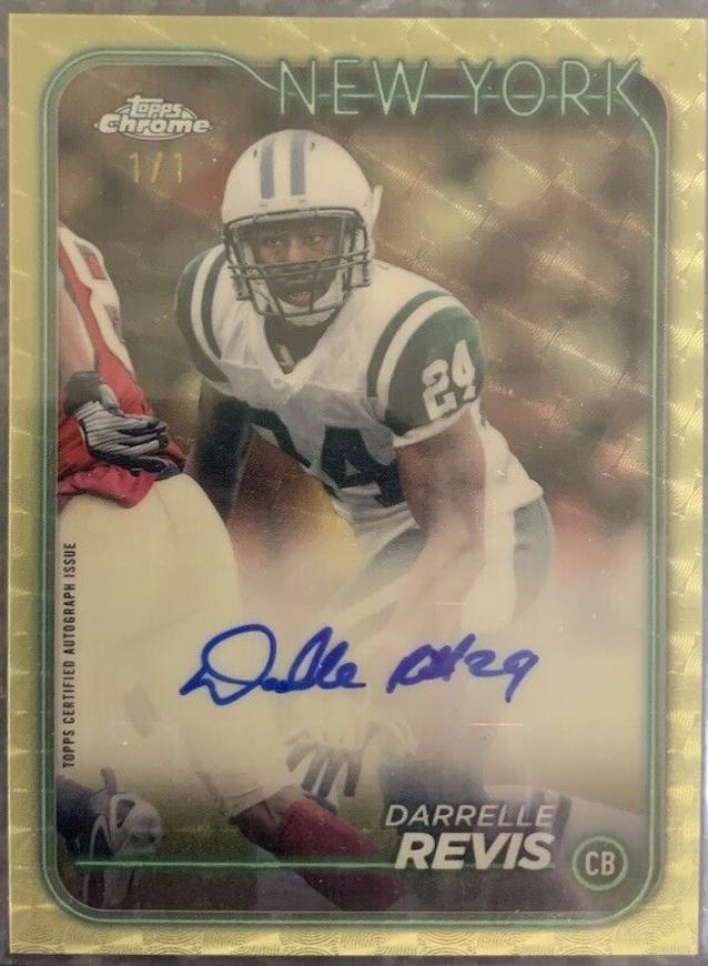 Darrelle Revis [SuperFractor] #CLA-DR