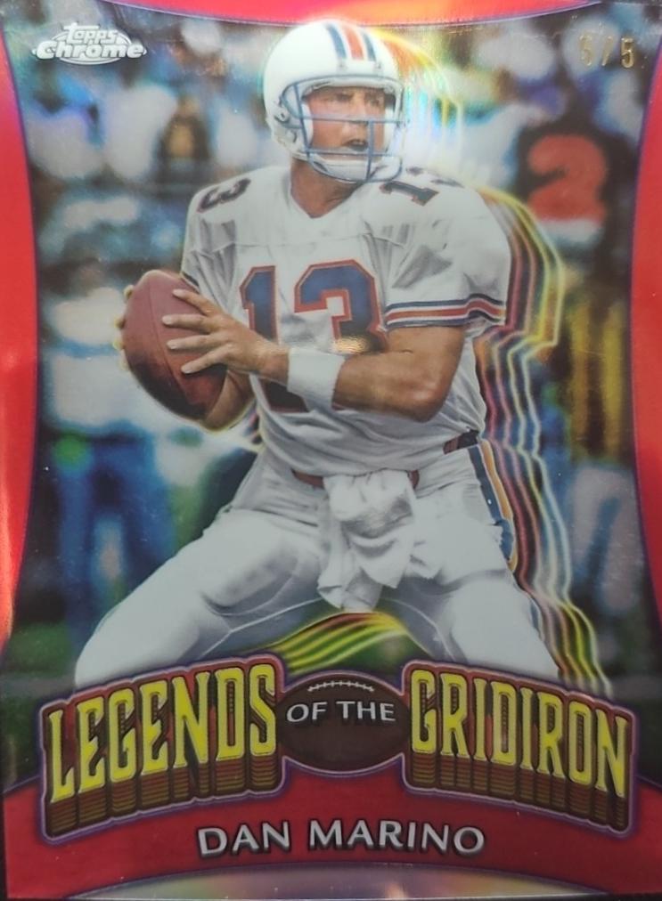 Dan Marino [Red Refractor] #LOG-12