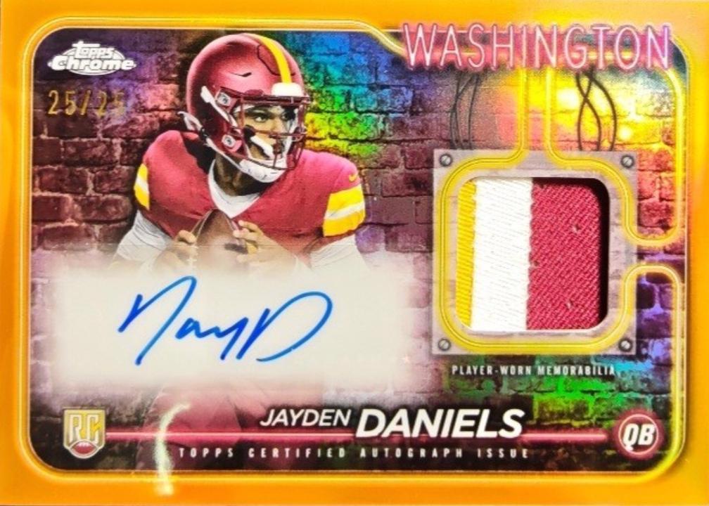 Jayden Daniels [Orange] #CPA-JD