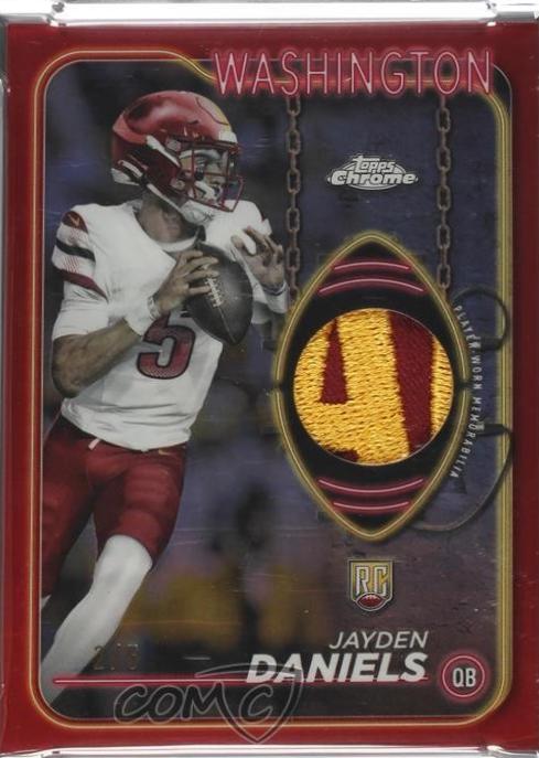 Jayden Daniels [Red Refractor] #CRR-JD