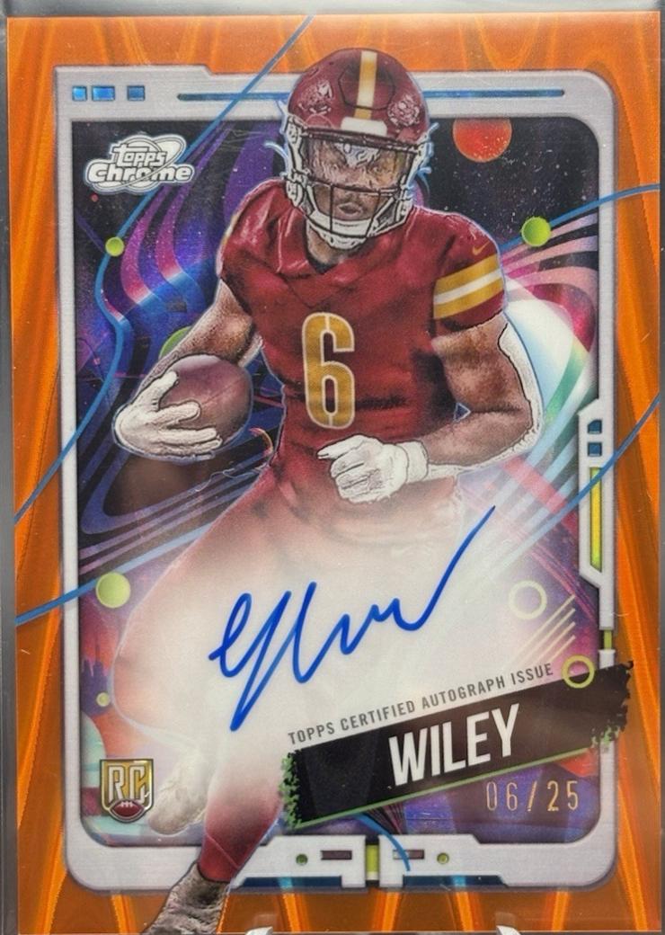Michael Wiley [Orange Galactic Refractor] #CCA-MW