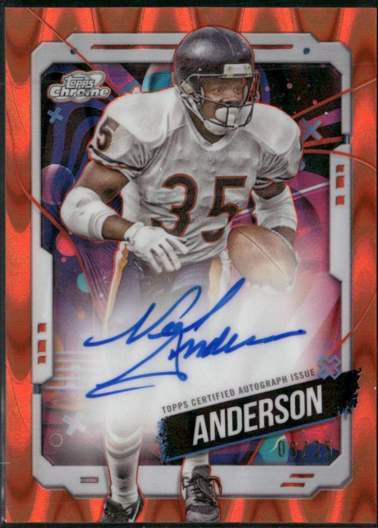 Neal Anderson [Orange Galactic Refractor] #CCA-NA