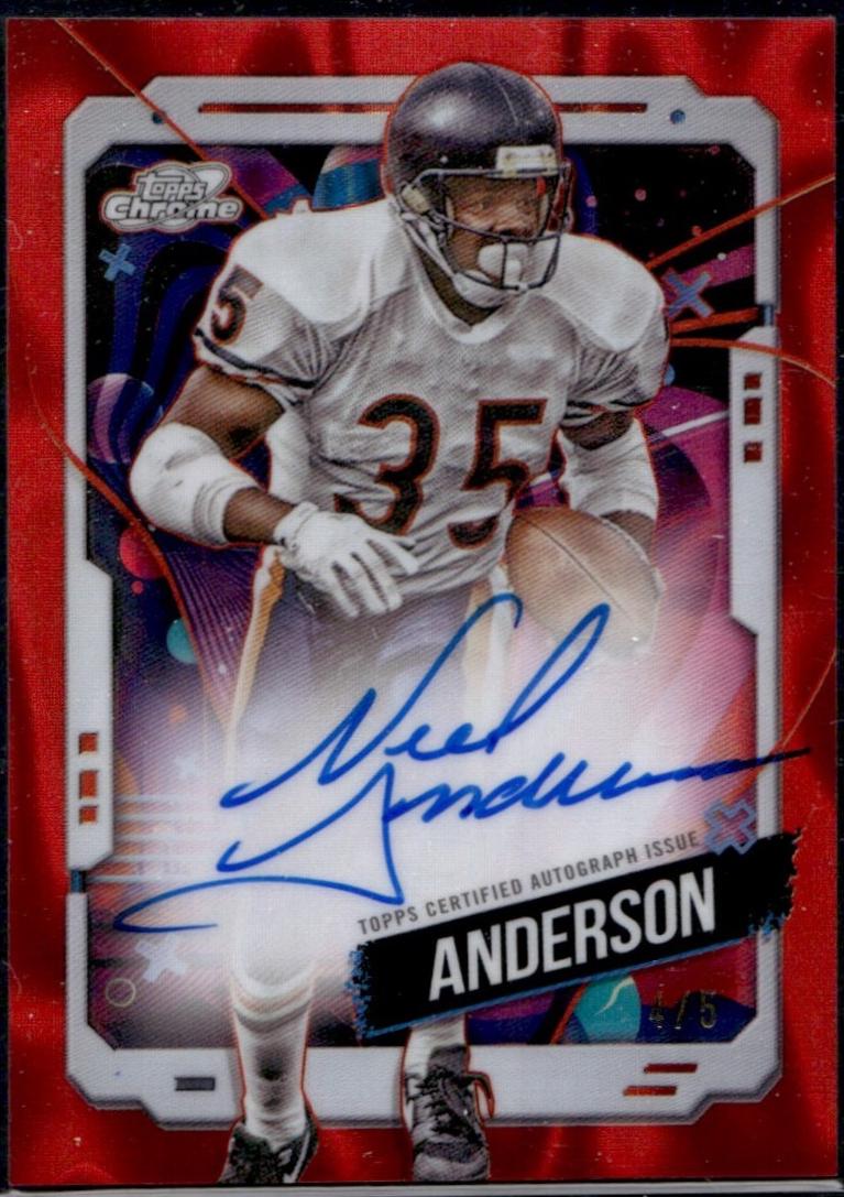 Neal Anderson [Red Flare Refractor] #CCA-NA