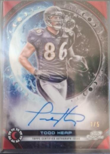 Todd Heap [Red Flare Refractor] #EQA-TH