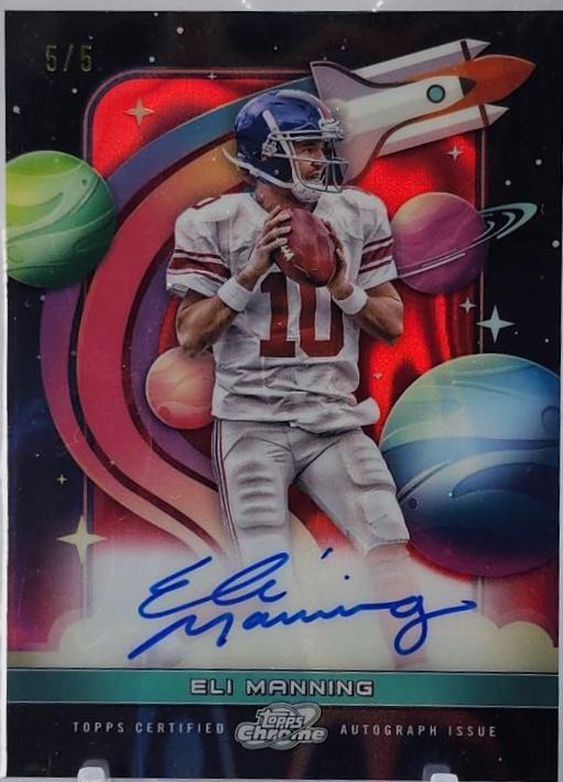Eli Manning [Red Flare Refractor] #FFS-EM