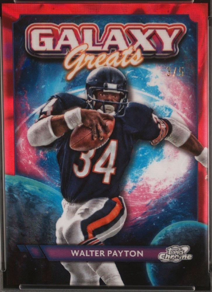 Walter Payton [Red Flare Refractor] #GG-11
