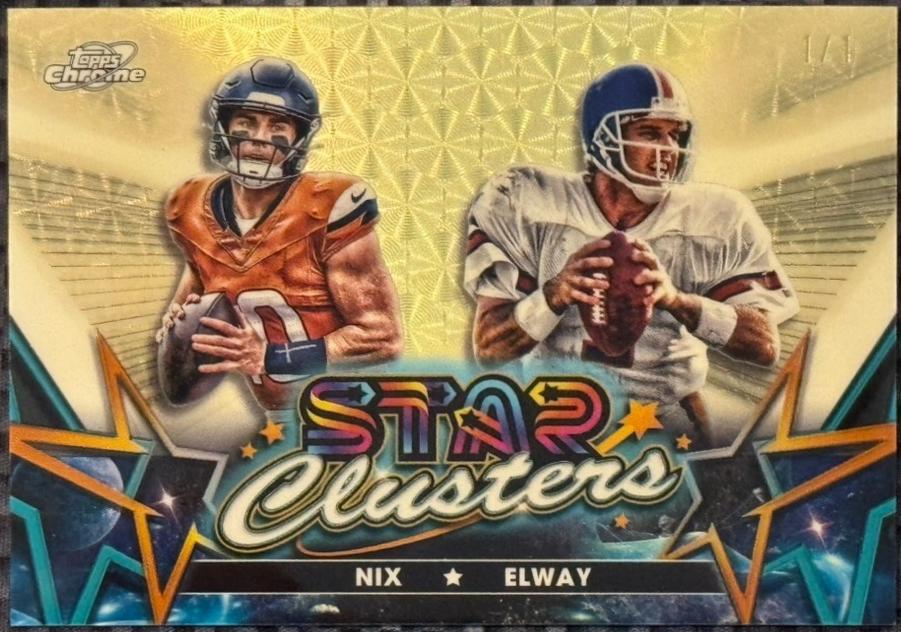 John Elway / Bo Nix [Superfractor] #SCL-13
