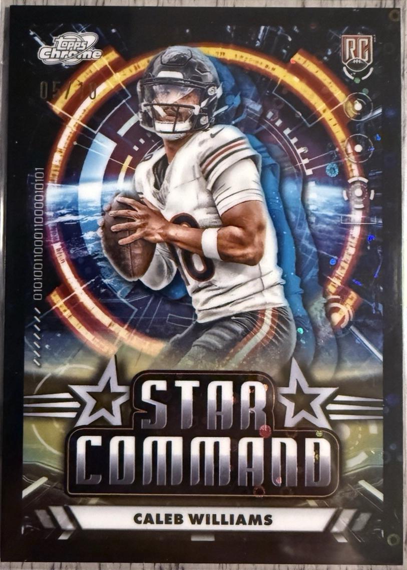 Caleb Williams [Black Eclipse Refractor] #SC-5
