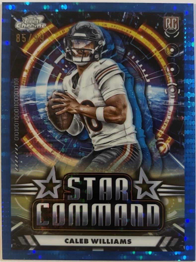 Caleb Williams [Blue Moon Refractor] #SC-5