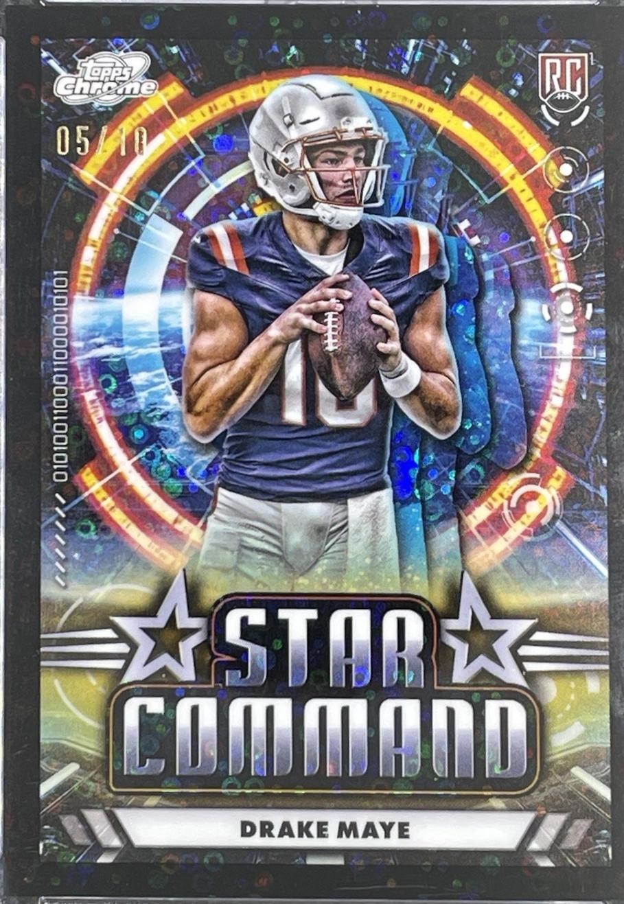 Drake Maye [Black Eclipse Refractor] #SC-17