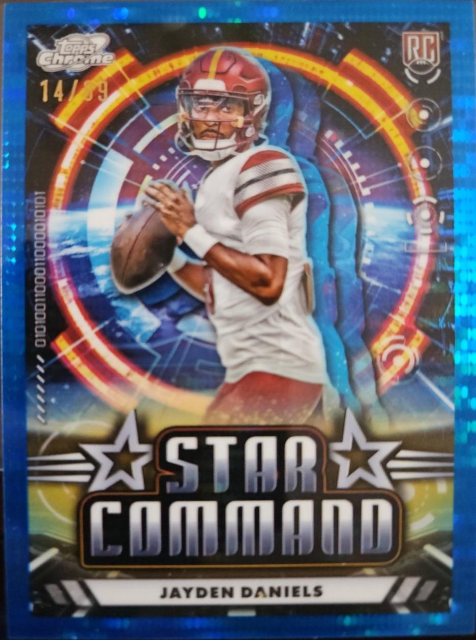 Jayden Daniels [Blue Moon Refractor] #SC-25