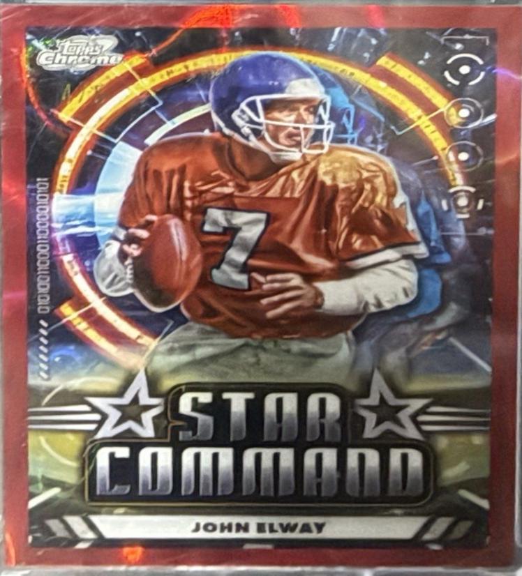 John Elway [Red Flare Refractor] #SC-8