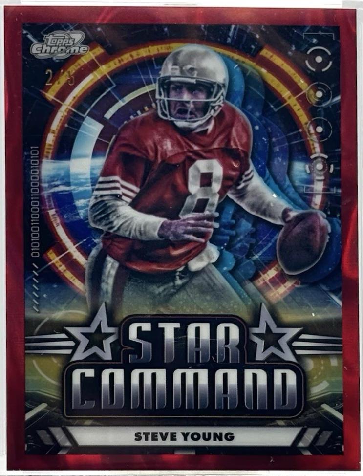 Steve Young [Red Flare Refractor] #SC-23
