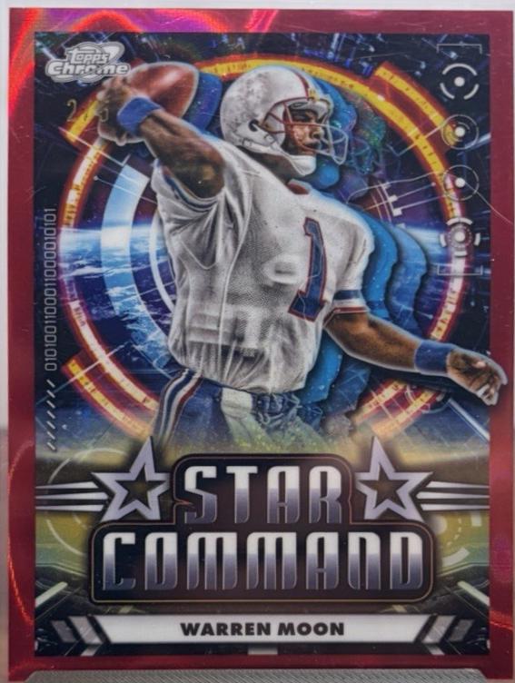 Warren Moon [Red Flare Refractor] #SC-12