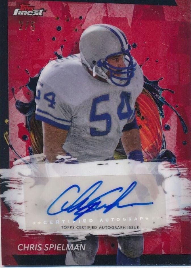 Chris Spielman [Red Refractor] #FA-CS