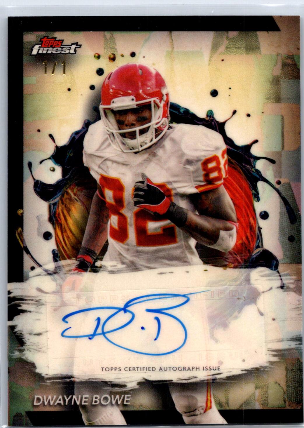 Dwayne Bowe [Superfractor] #FA-DB