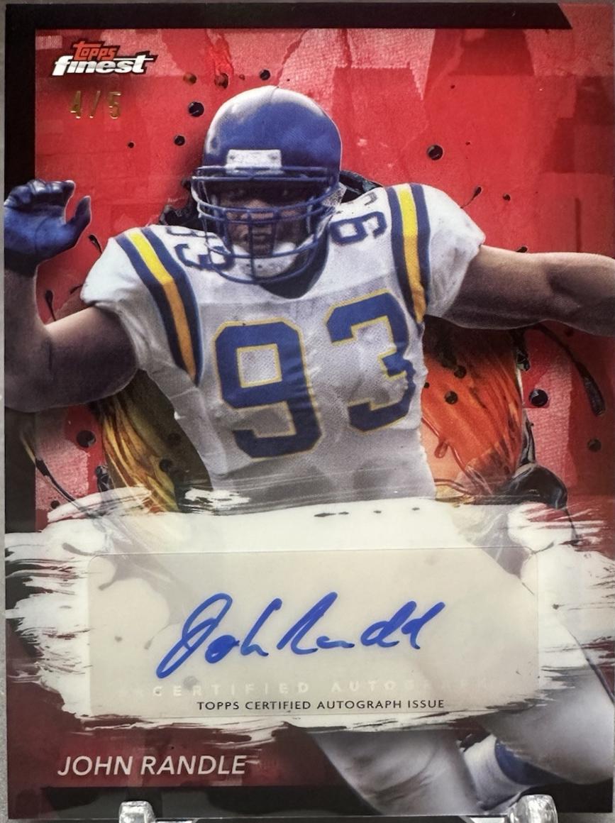 John Randle [Red Refractor] #FA-JR