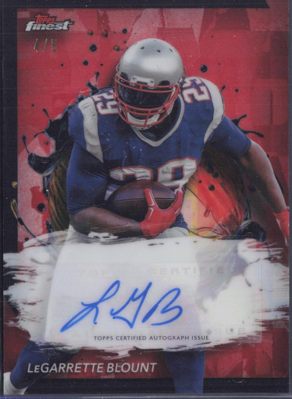 LeGarrette Blount [Red Refractor] #FA-LB