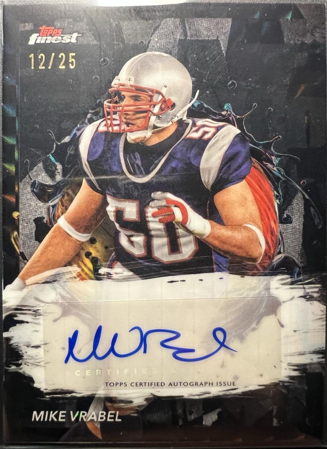 Mike Vrabel [Black Geometric Refractor] #FA-MV